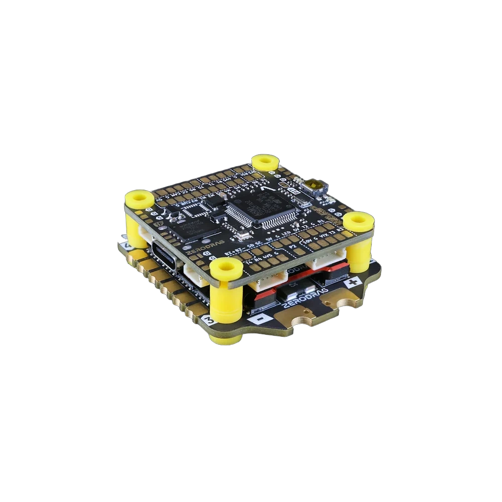 Zerodrag Warp Boost Stack (F7 FC + 55A 4-in-1 AM32 ESC)