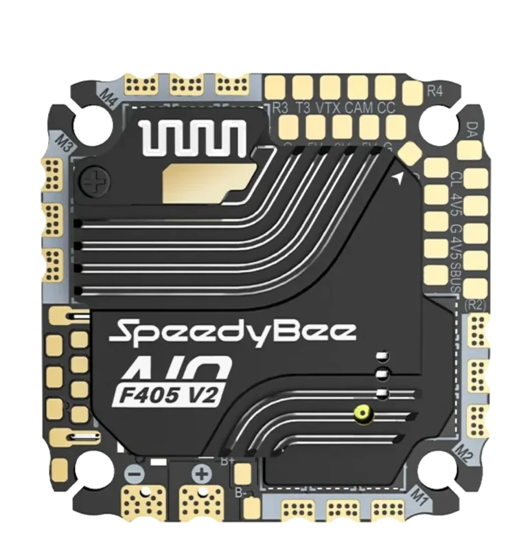 SpeedyBee F405 AIO V2 40A Bluejay 25.5x25.5 3-6S CNC Flight Controller