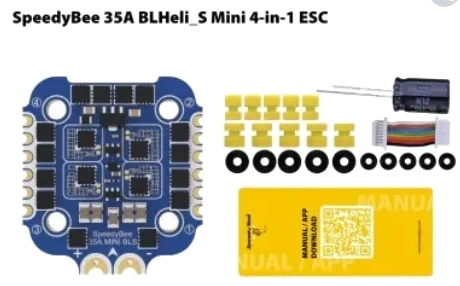 SpeedyBee 35A BLHeli_S Mini 4-in-1 ESC